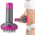 Electric Meridian Massager EMS Microcurrent Vibration Hot Compress Guasha Scraping Brush Detox Slimming Fat Burner Beauty Health Angelwarriorfitness.com
