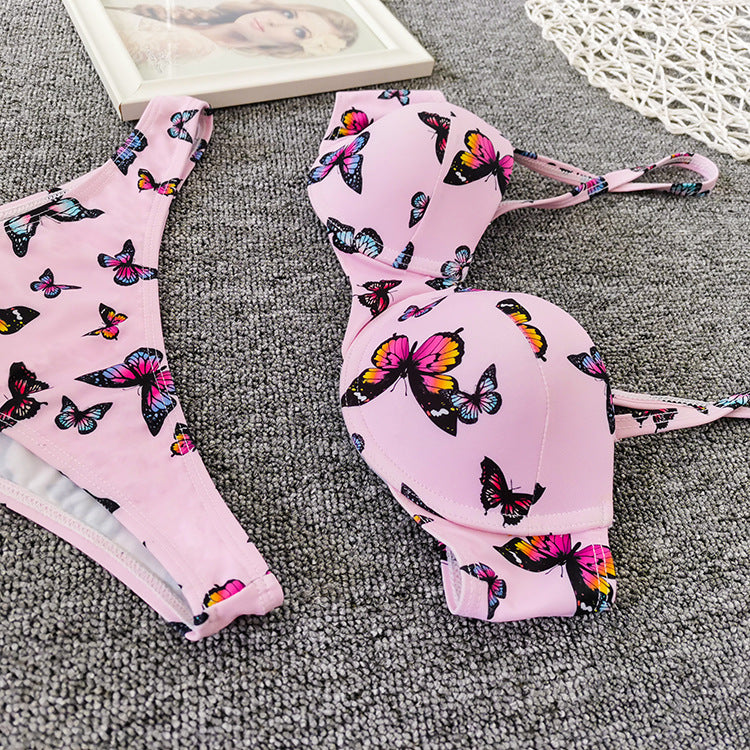 Bikini butterfly print Angelwarriorfitness.com