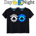 New Fashion Kids Boys T Shirt Funny Printed Luminous Tee Shi Angelwarriorfitness.com