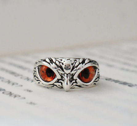 NEW Retro Cute Simple Design Owl Ring Angelwarriorfitness.com
