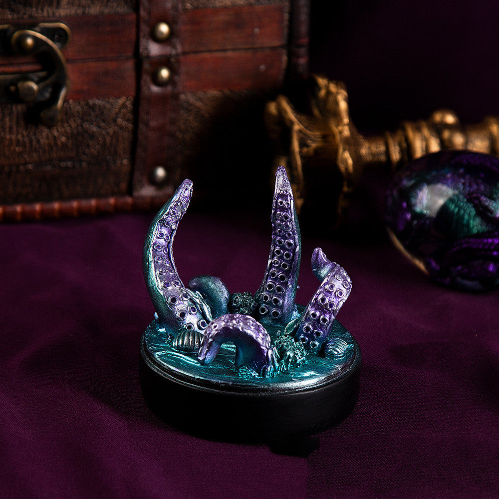 Lava Dragon Transparent Resin Octopus Ornament Angelwarriorfitness.com