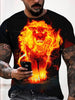 Men's T-shirt Summer 3d Muscle Digital Printing Angelwarriorfitness.com