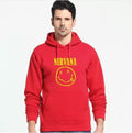 Funny smiley hooded men's sweater Angelwarriorfitness.com