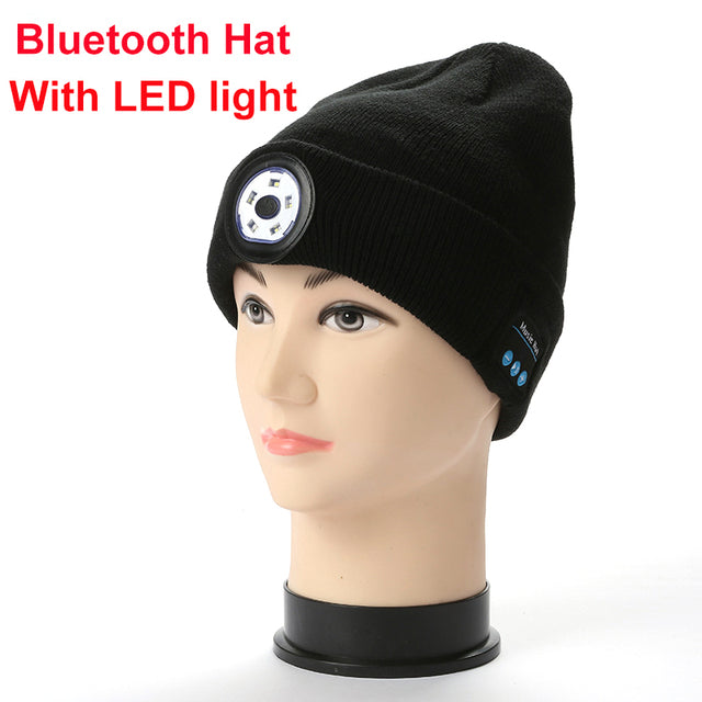LED Hat With Stereo Headset Angelwarriorfitness.com