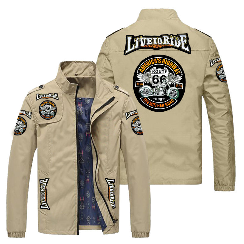European And American Foreign Trade Plus Size Car Jacket Men Angelwarriorfitness.com