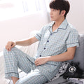 Men's cotton pajamas Angelwarriorfitness.com