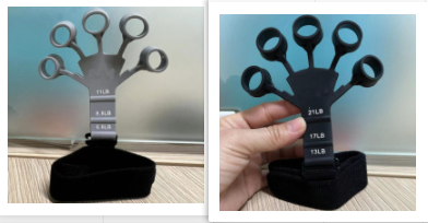 Silicone Grip Device Finger Exercise Stretcher Finger Gripper Strength Trainer Strengthen Rehabilitation Training Angelwarriorfitness.com
