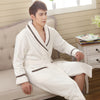 Flannel pajamas Hotel bathrobe Angelwarriorfitness.com