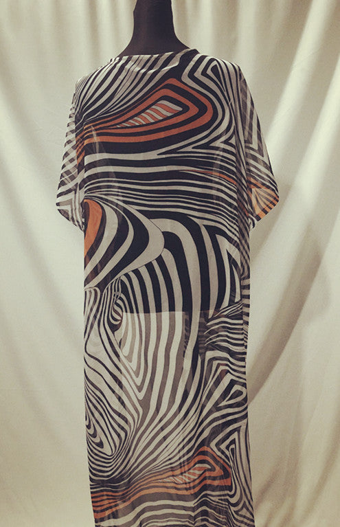 Black and white striped beach skirt Angelwarriorfitness.com