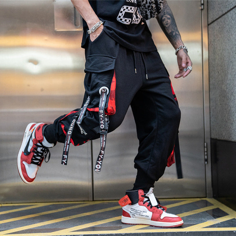 Street hiphop webbing Harun leggings Angelwarriorfitness.com