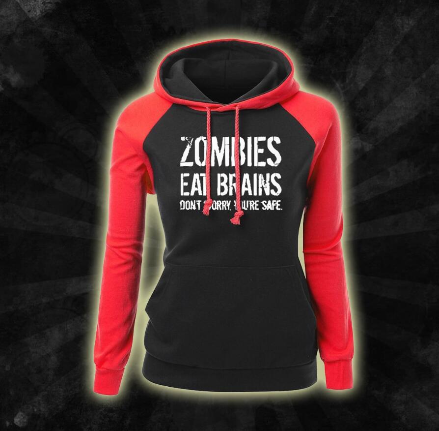 Zombies Eat Brains Hoodies Angelwarriorfitness.com