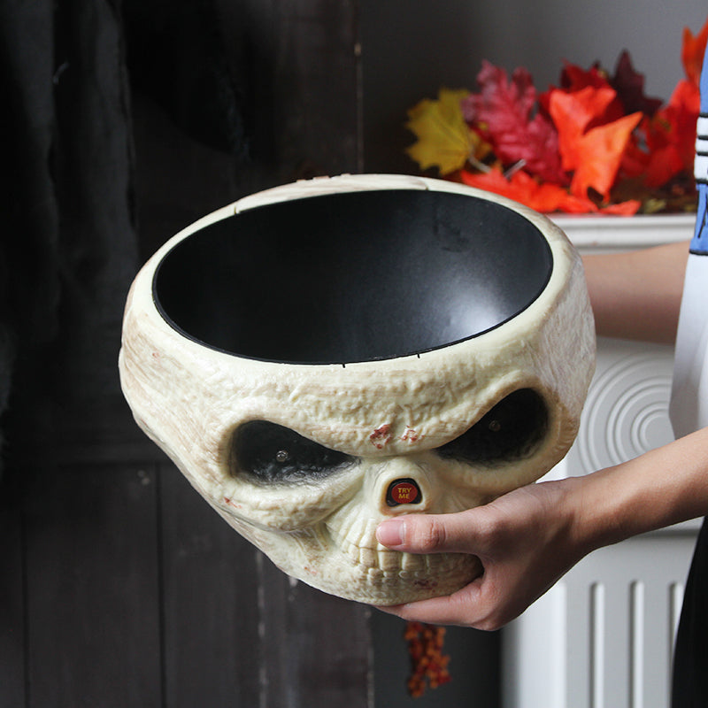 Electric Halloween Ghost Hand Candy Bowl Angelwarriorfitness.com
