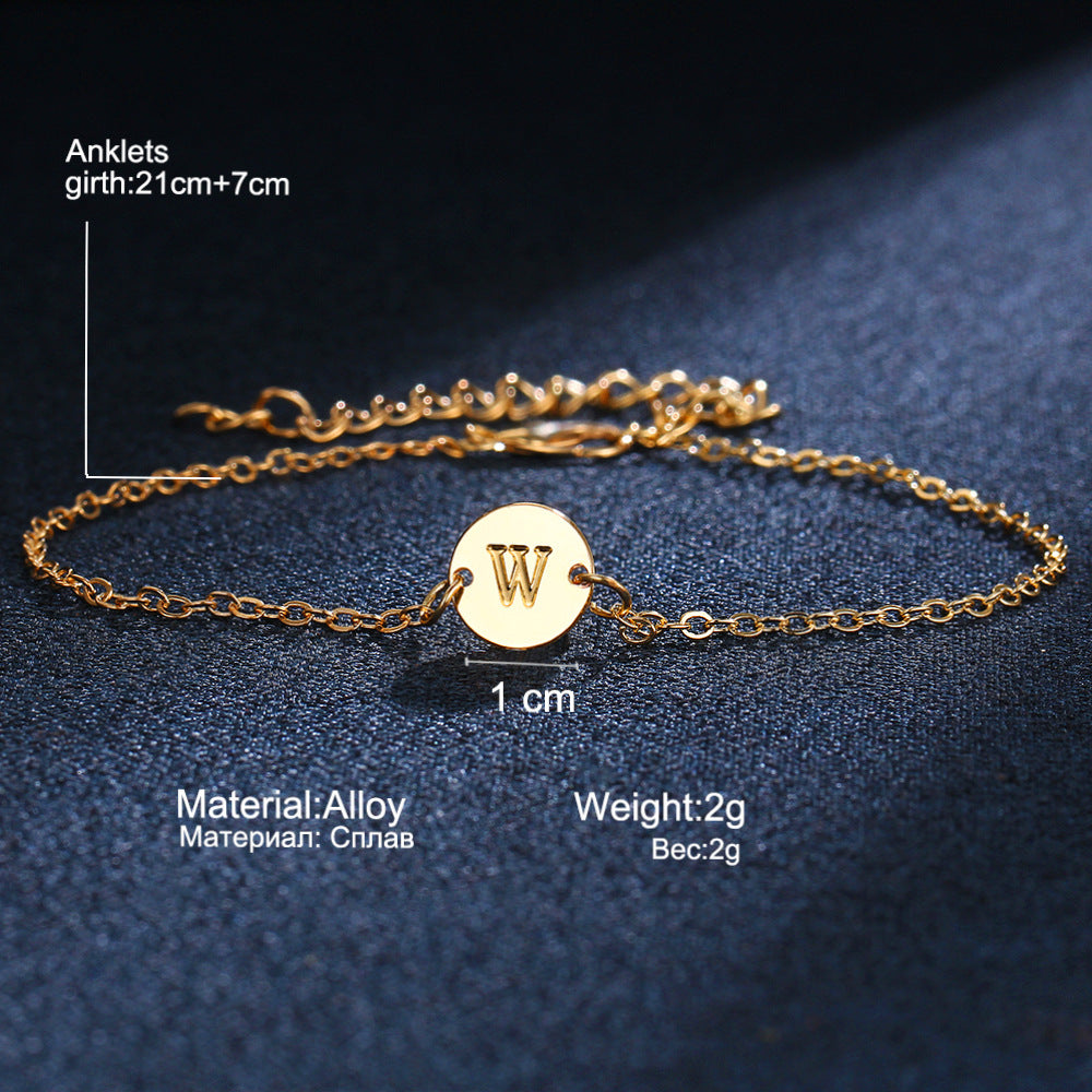 Fashion Jewelry Adjustable Gold Color Alloy Letter Bracelets Bangles For Men Women Girls Charm Bracelet Party Bileklik Pulseiras Angelwarriorfitness.com