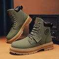 Mens Casual Biker High Top Martin Boots Angelwarriorfitness.com