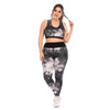 Workout Clothes Suit Plus Size Yoga Clothes Tight-fitting  Pants Sports Bra Angelwarriorfitness.com