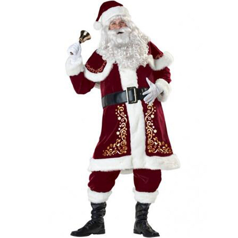 Santa couple costume Christmas dress Angelwarriorfitness.com