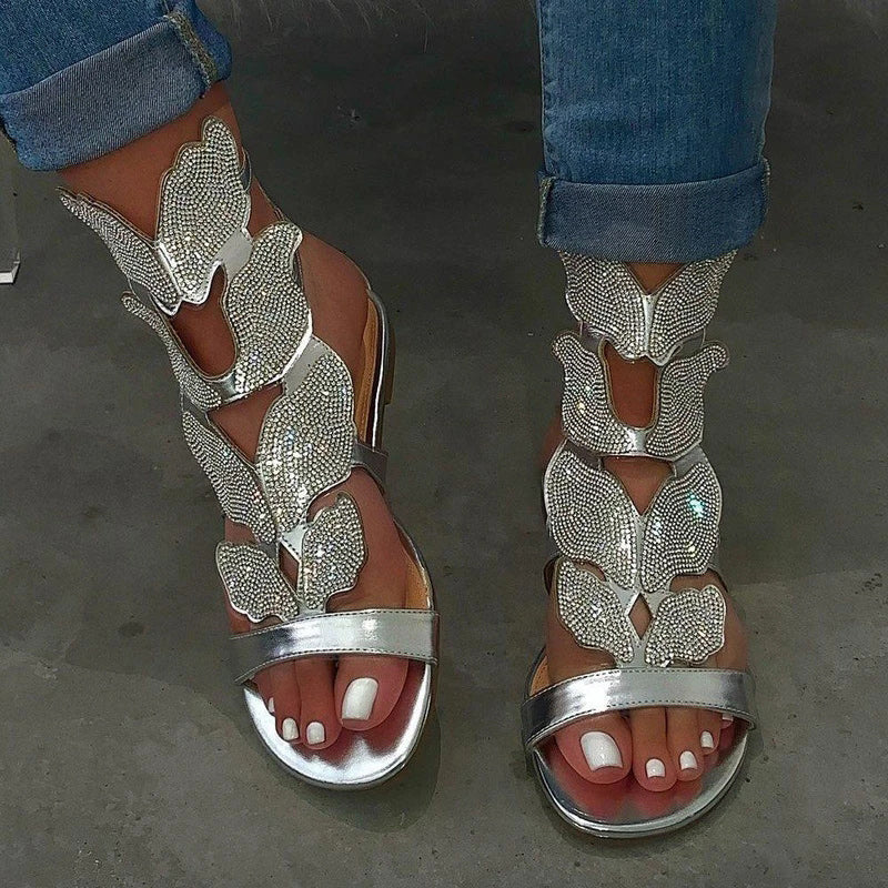 Flat Butterfly Sandals Angelwarriorfitness.com