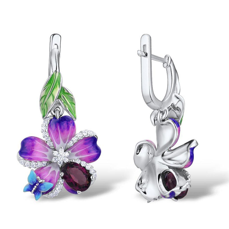 Butterfly earrings Angelwarriorfitness.com