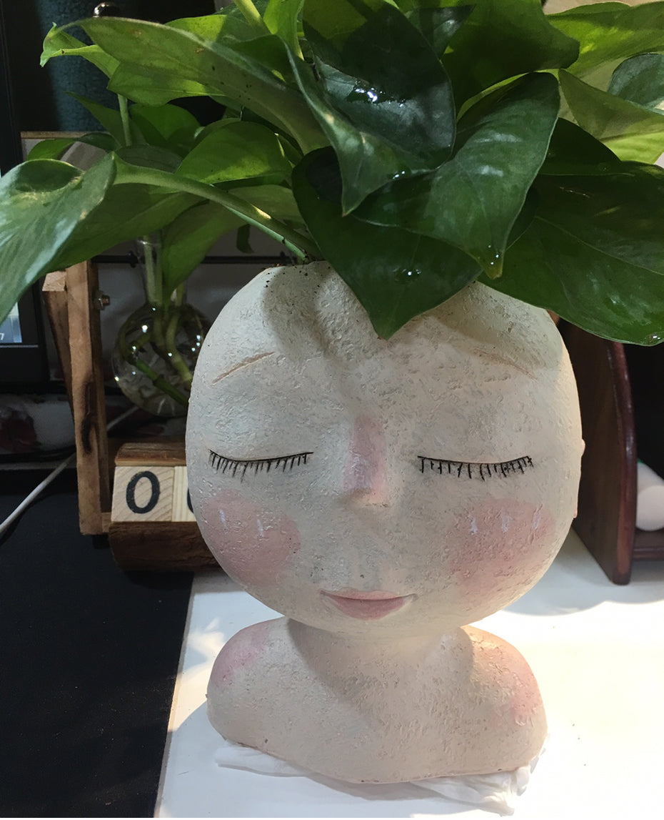 Sculpture flowerpot Angelwarriorfitness.com