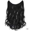 22 inches Invisible Wire No Clips in Hair Extensions Secret Fish Line Hairpieces Silky Straight Synthetic Angelwarriorfitness.com