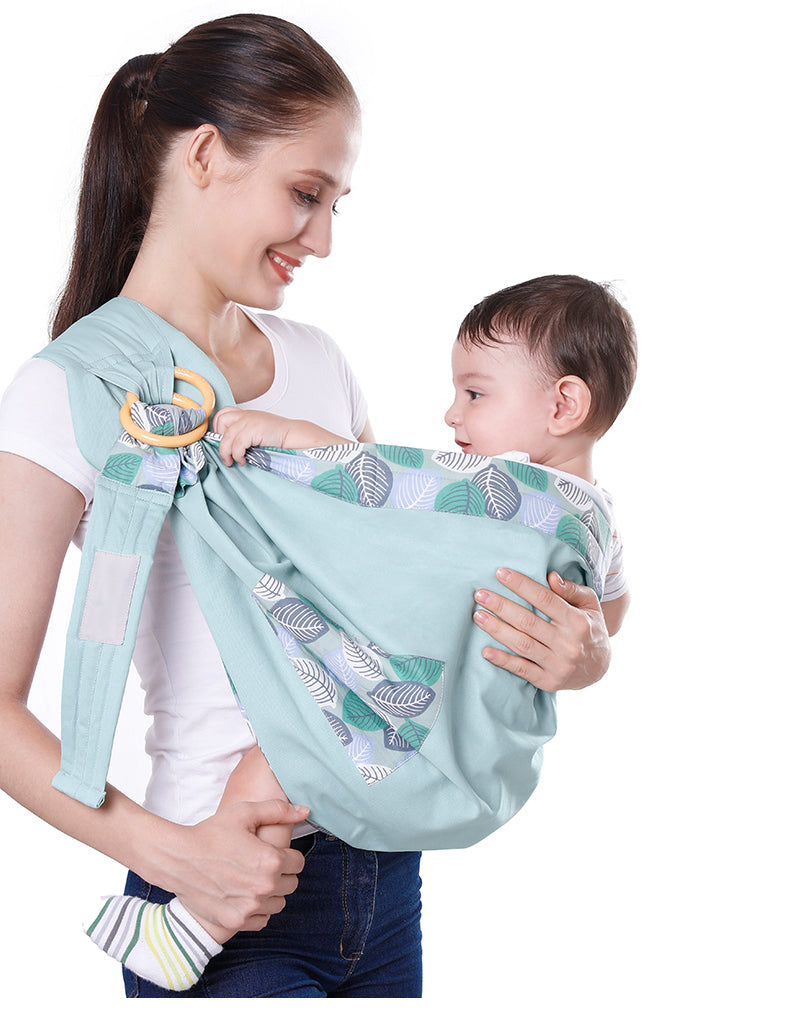 Baby Wrap Carrier Sling Adjustable Infant Comfortable Nursing Cover Soft Breathable Breastfeeding Carrier Angelwarriorfitness.com