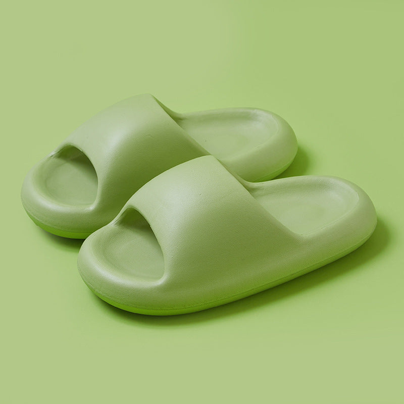 New Bread Shoes Soft Slippers Summer Candy Color Bsthroom Slippers Angelwarriorfitness.com