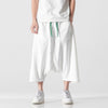 Mens Fashion Casual Loose Straight Wide Leg Pants Angelwarriorfitness.com