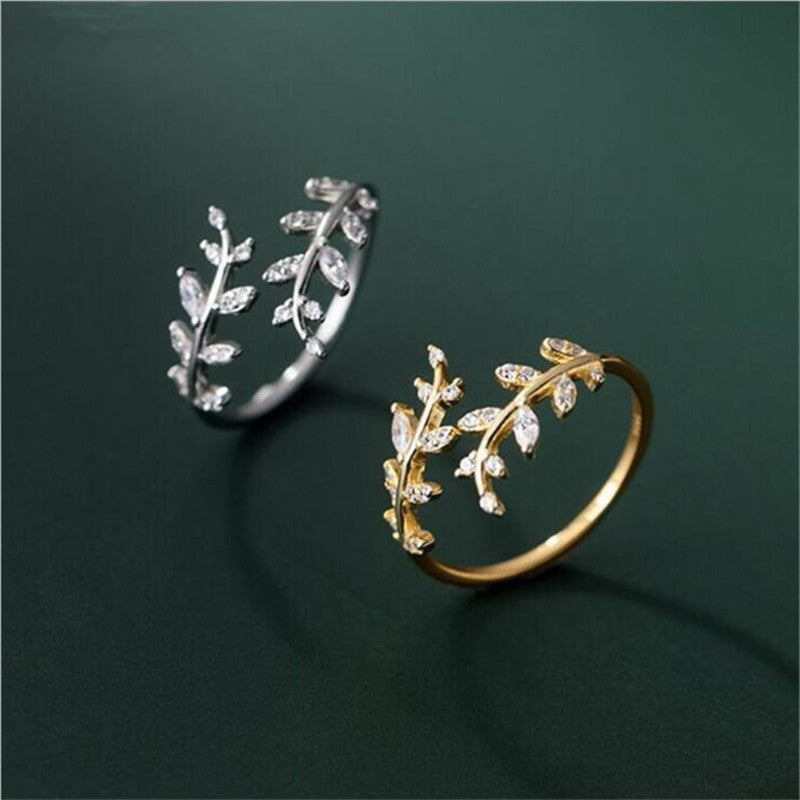 Branch Open Ring For Woman Fashion Spring Summer Jewelry Angelwarriorfitness.com