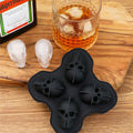 Creative 3D Skull Mold Ice Cube Tray Silicone Mold Soap Candle Moulds Sugar Craft Tools Bakeware Chocolate Moulds Angelwarriorfitness.com
