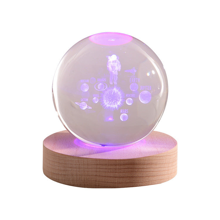Wooden Tabletop Ornaments With 3d Luminous Interior Carved Night Light Angelwarriorfitness.com