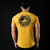 Men's Elastic Sports Round Neck Short Sleeve Shirt Angelwarriorfitness.com