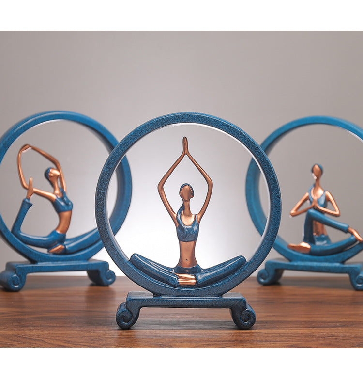 Yoga girl decoration Angelwarriorfitness.com