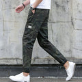 Camouflage tooling multi-pocket pants feet feet pants pants nine pants Angelwarriorfitness.com