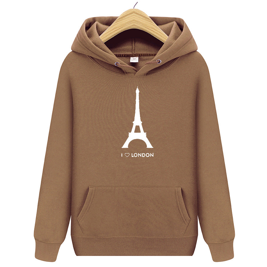 Eiffel Pullover Hoodie Angelwarriorfitness.com