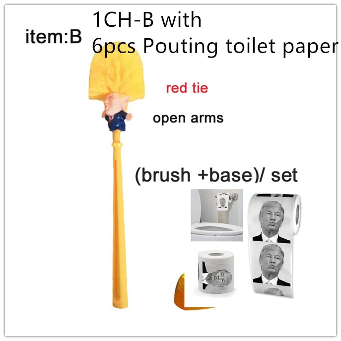 Funny Donald Trump Toilet Brush Angelwarriorfitness.com