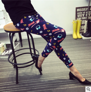 Printed Leggings polka dots Angelwarriorfitness.com