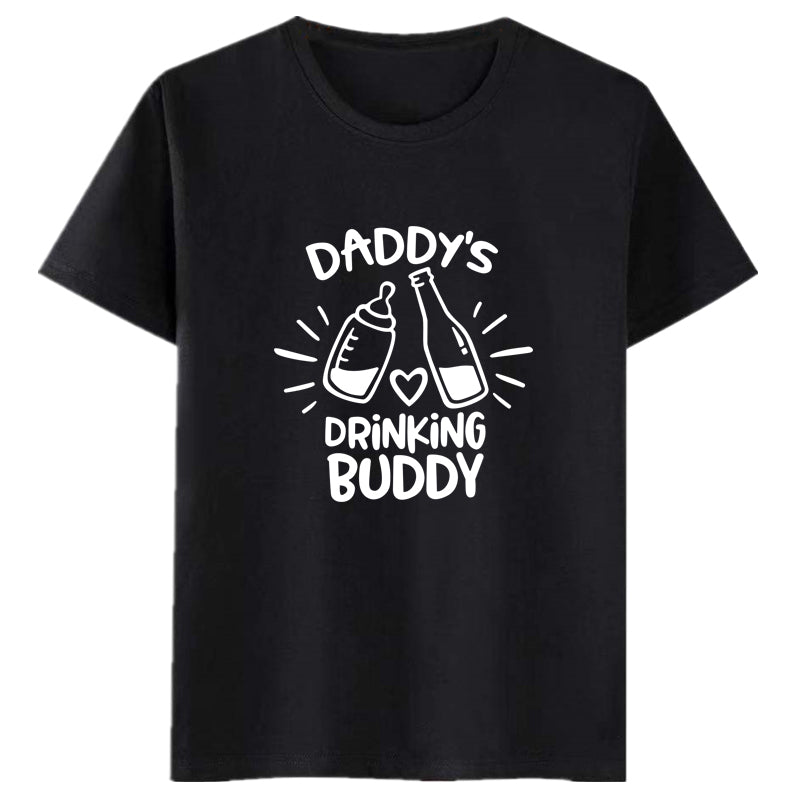 Cute And Funny Father And Son T Shirt Parent Child Top Short Sleeve Angelwarriorfitness.com
