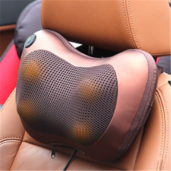 Neck Massager Home Car Neck Cervical Massage Electric Multifunctional Massage Pillow Waist Back Relaxation Device Angelwarriorfitness.com