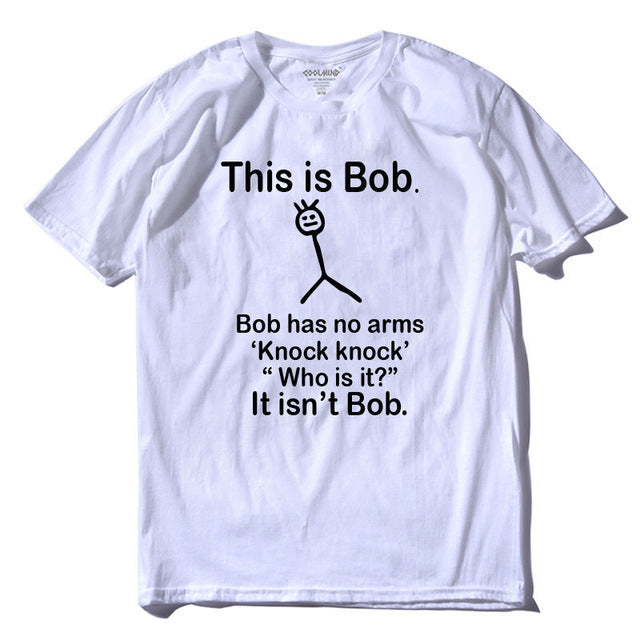 Hot T-shirt O-neck men's short-sleeved T-shirt casual loose funny high-quality shirt Angelwarriorfitness.com