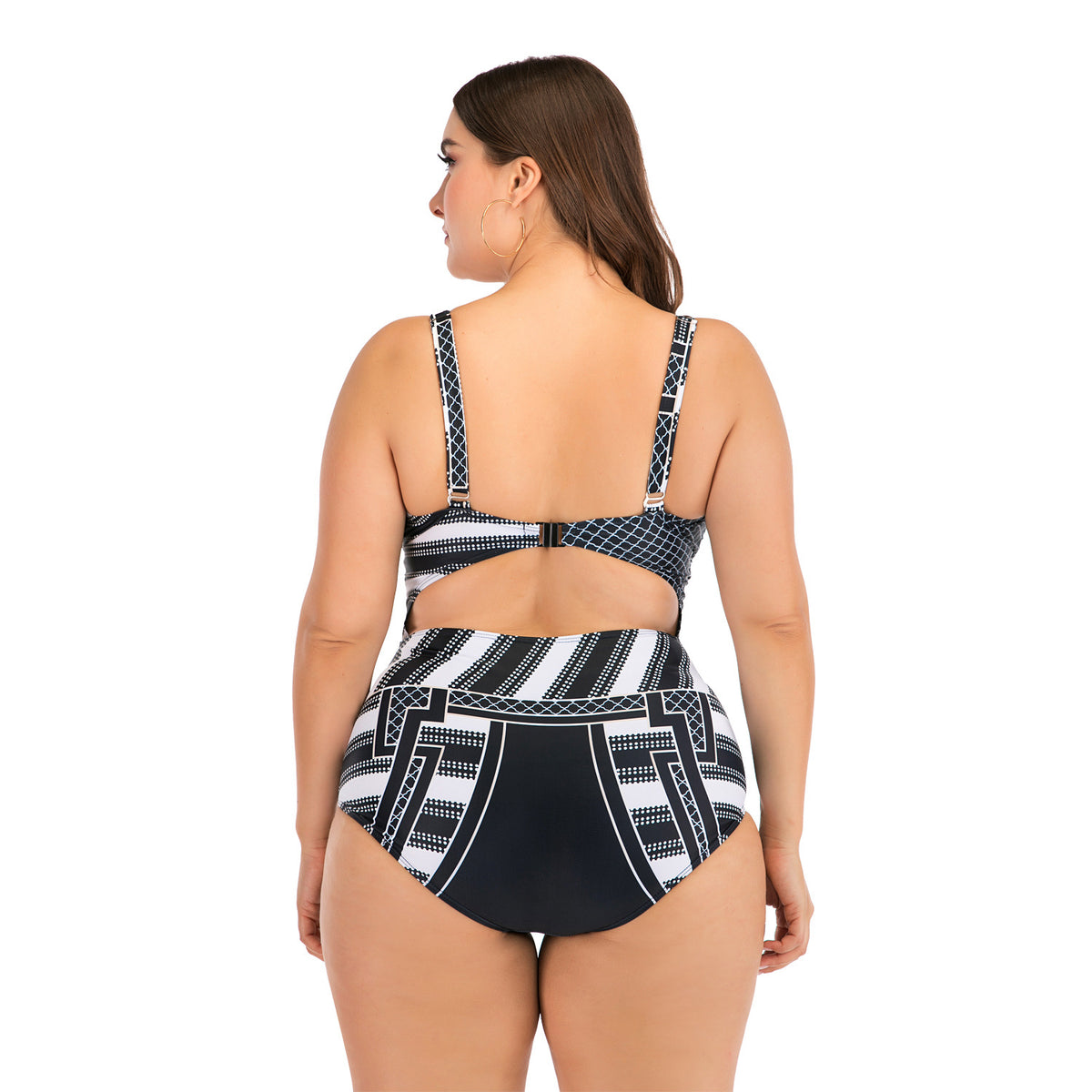 One-piece Plus Fertilizer Plus Fat Woman Swimsuit Big Cup Angelwarriorfitness.com