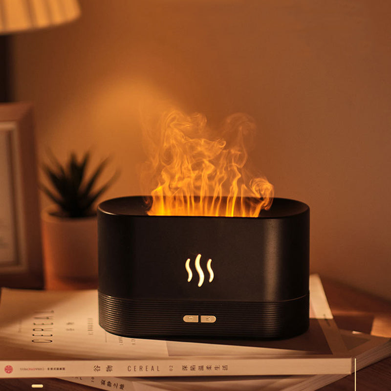 Simulated Flame Aroma Diffuser Angelwarriorfitness.com