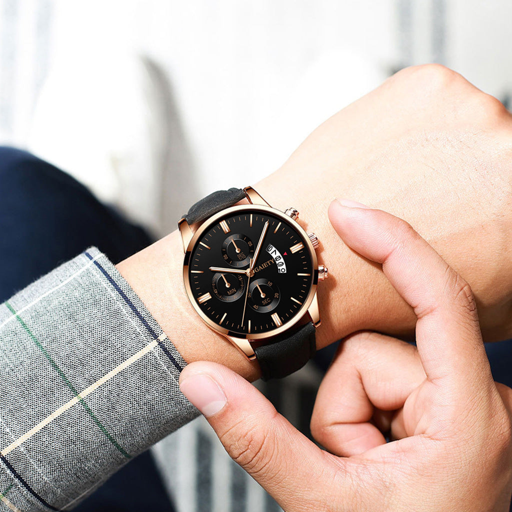 Cross Border Hot-selling Mens Classic Business Quartz Watches Angelwarriorfitness.com