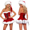 Christmas Tube Top Suit Christmas Clothes Sexy Lingerie Angelwarriorfitness.com