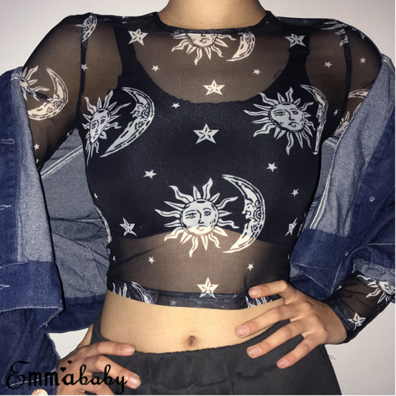 Astro Mesh Crop Top Angelwarriorfitness.com