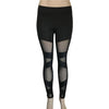Mesh cross-bundled leggings Angelwarriorfitness.com