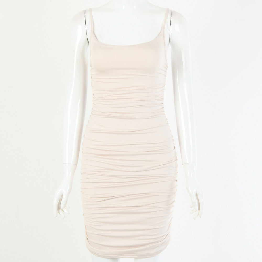 Pleated hip dress Angelwarriorfitness.com