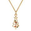 Christmas New Necklace  Tree Snowflake Angelwarriorfitness.com