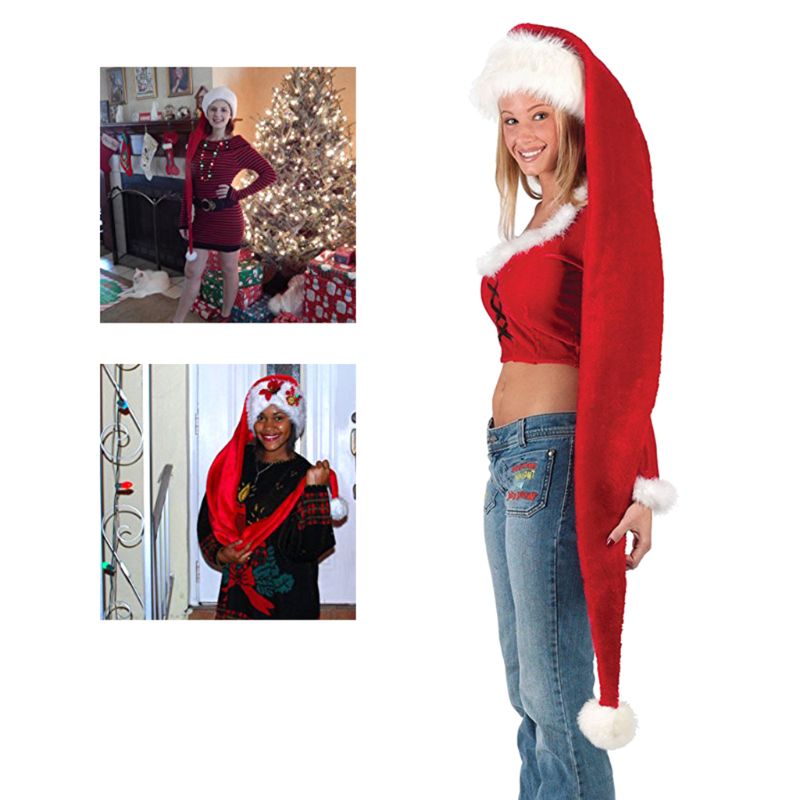 Extra long adult Christmas hat Angelwarriorfitness.com