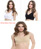 Front Cross Side Buckle Lace Side Non-Wire Sports Fitness Bra Angelwarriorfitness.com