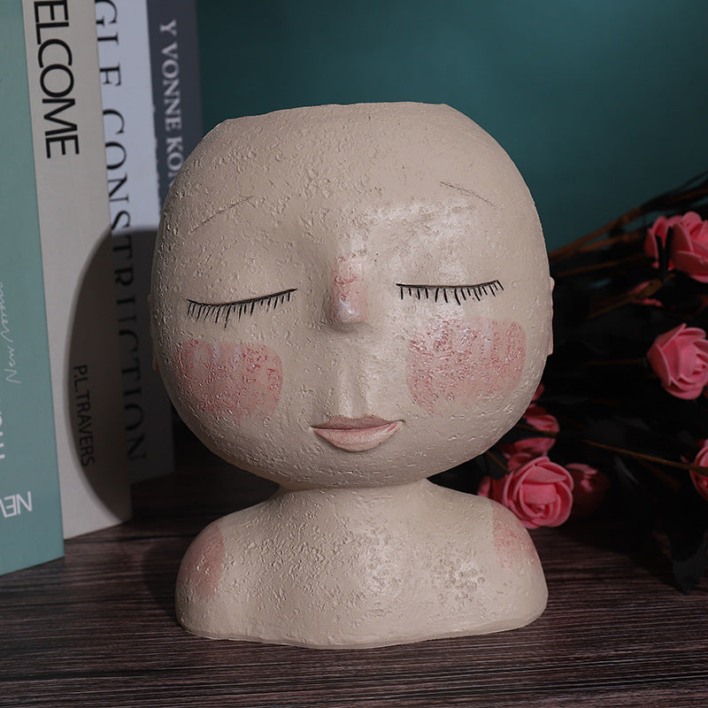 Sculpture flowerpot Angelwarriorfitness.com